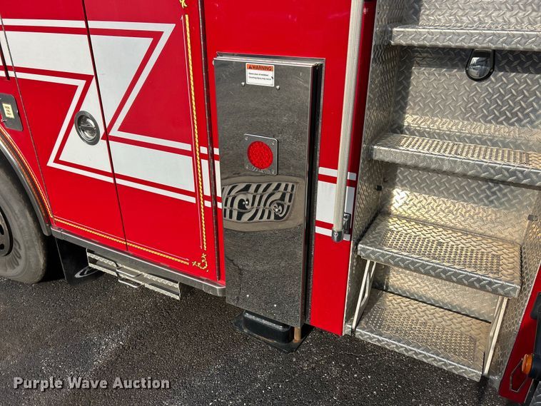 image for item FC5311 2002 Pierce Manufacturing aerial platform fire truck