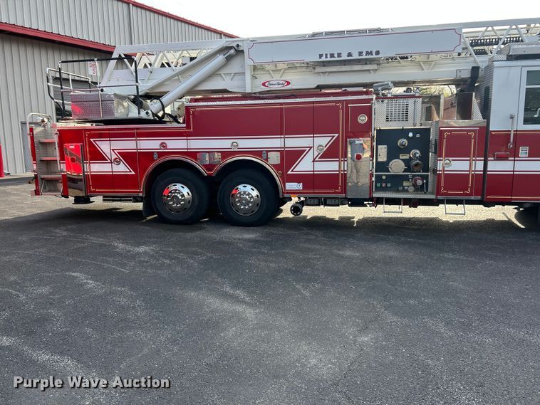image for item FC5311 2002 Pierce Manufacturing aerial platform fire truck