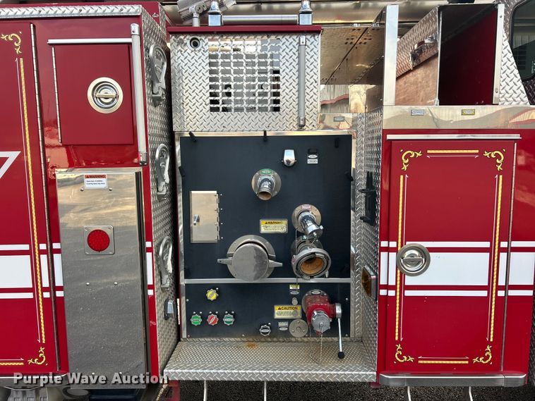 image for item FC5311 2002 Pierce Manufacturing aerial platform fire truck