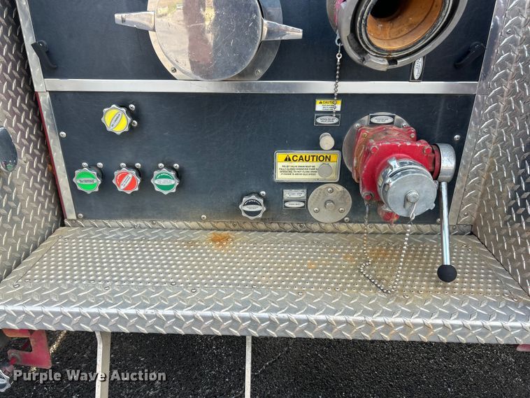 image for item FC5311 2002 Pierce Manufacturing aerial platform fire truck