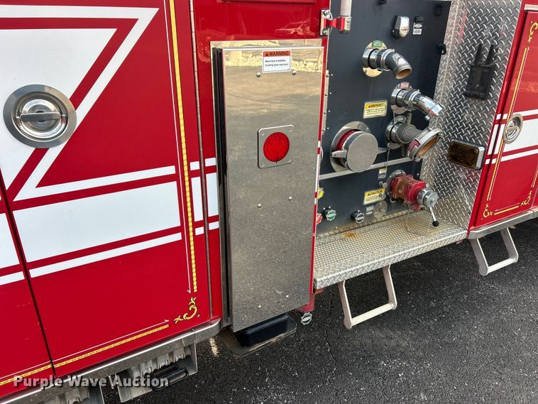 image for item FC5311 2002 Pierce Manufacturing aerial platform fire truck