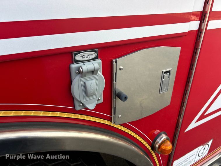 image for item FC5311 2002 Pierce Manufacturing aerial platform fire truck