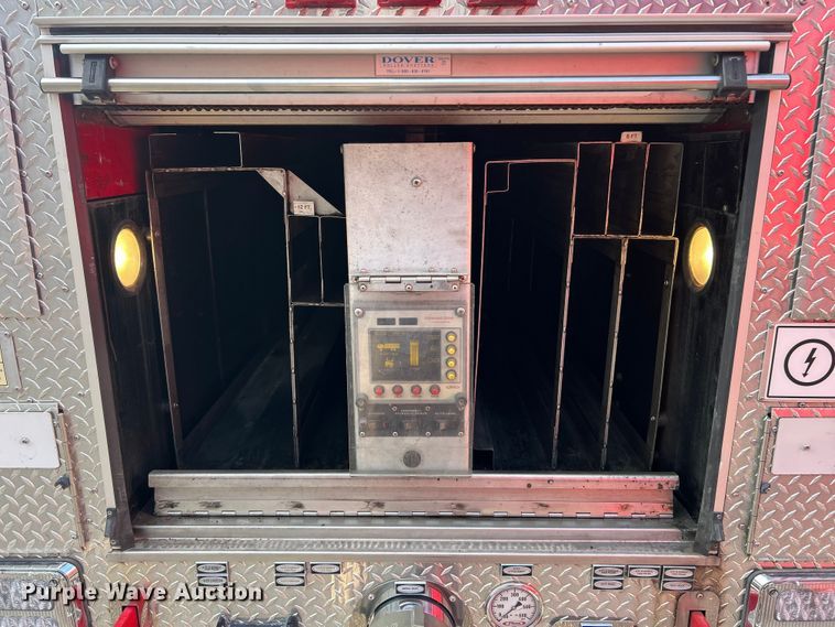 image for item FC5311 2002 Pierce Manufacturing aerial platform fire truck