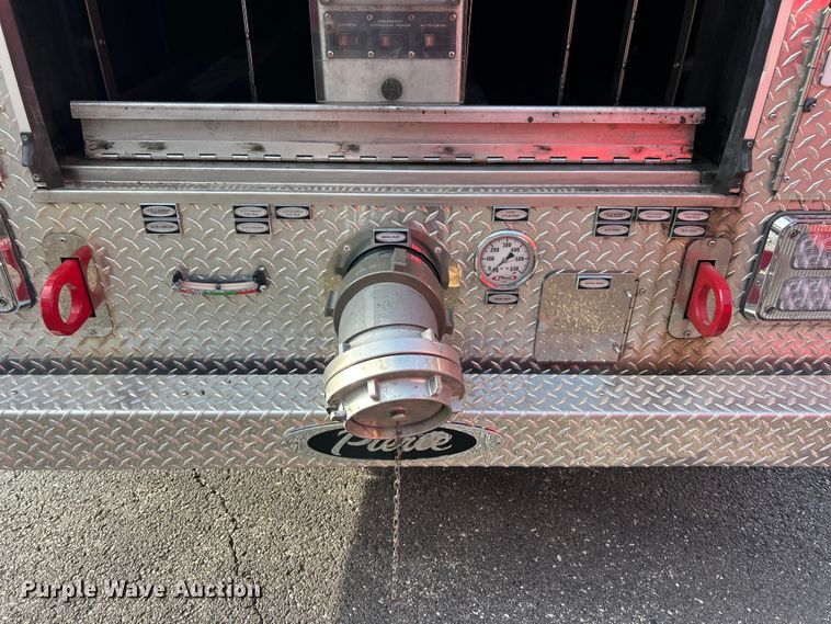 image for item FC5311 2002 Pierce Manufacturing aerial platform fire truck