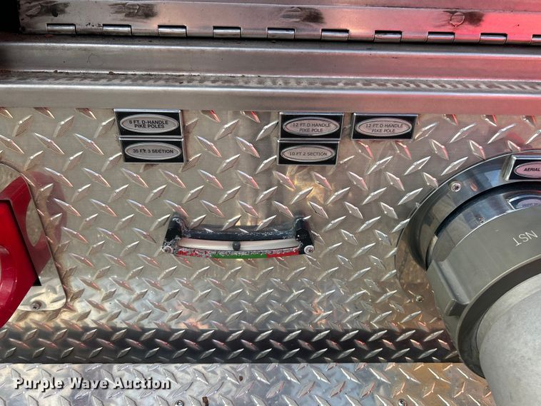 image for item FC5311 2002 Pierce Manufacturing aerial platform fire truck