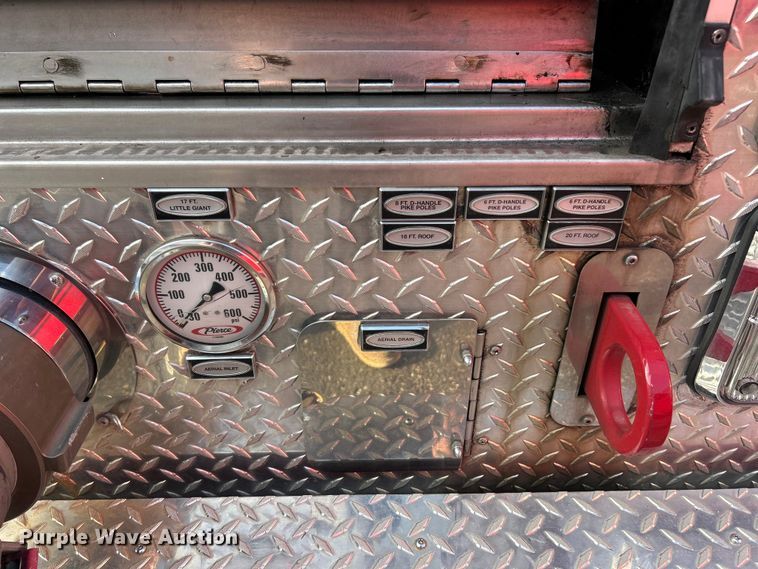 image for item FC5311 2002 Pierce Manufacturing aerial platform fire truck