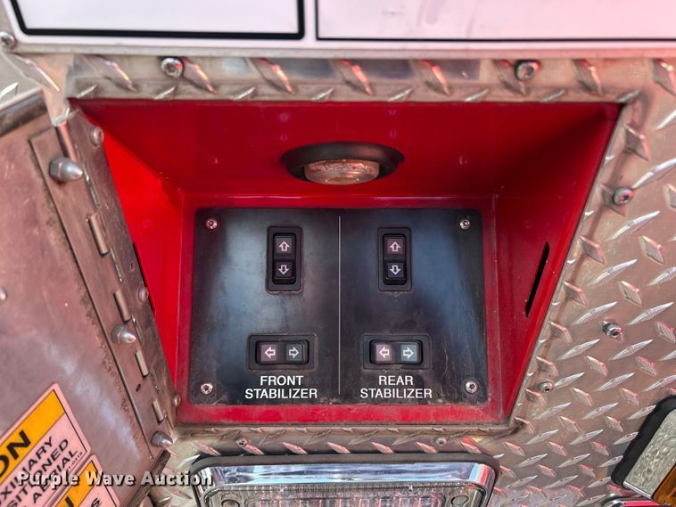 image for item FC5311 2002 Pierce Manufacturing aerial platform fire truck