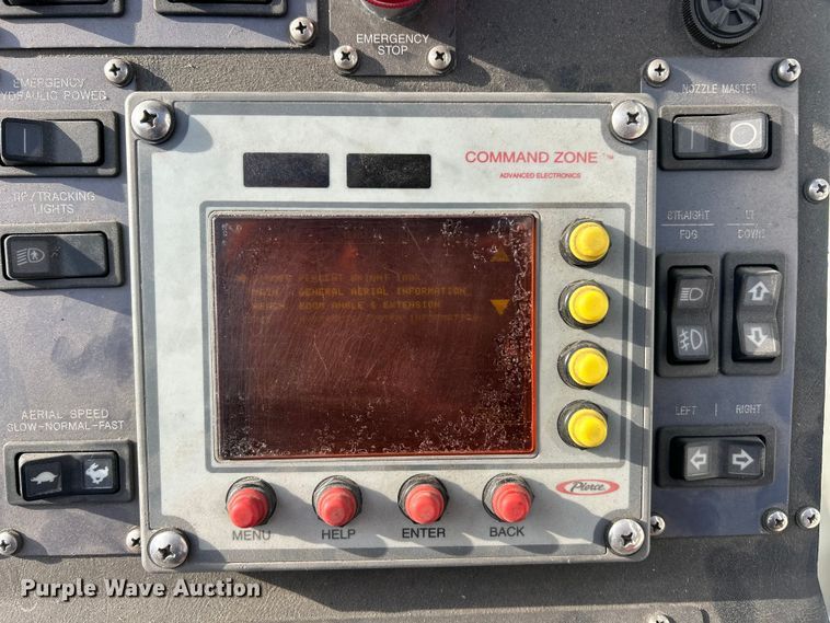 image for item FC5311 2002 Pierce Manufacturing aerial platform fire truck