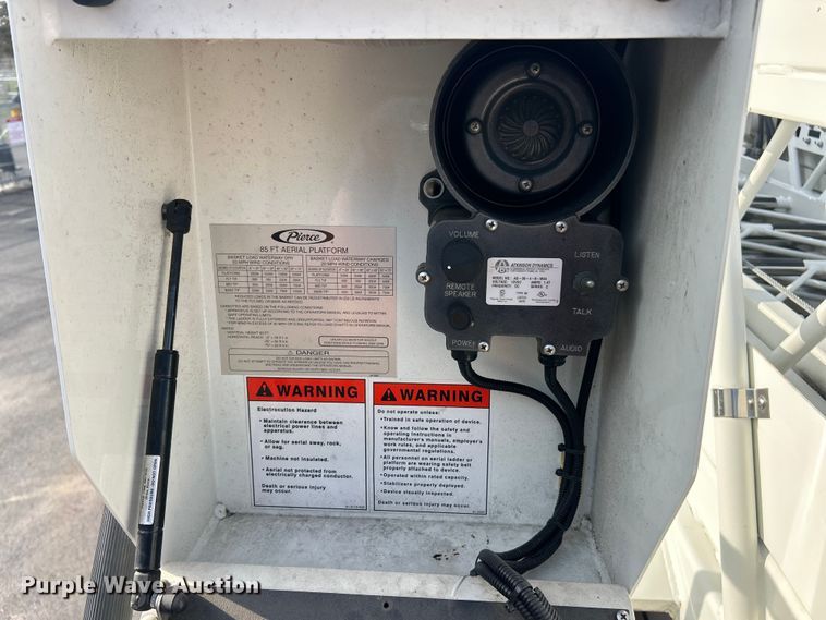 image for item FC5311 2002 Pierce Manufacturing aerial platform fire truck