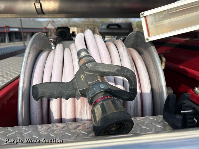 image for item FC5311 2002 Pierce Manufacturing aerial platform fire truck