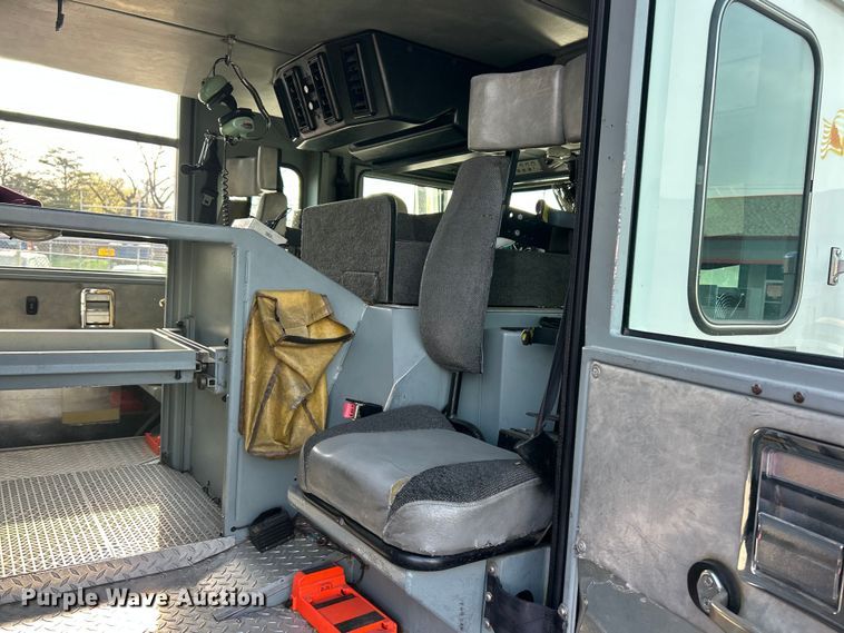 image for item FC5311 2002 Pierce Manufacturing aerial platform fire truck