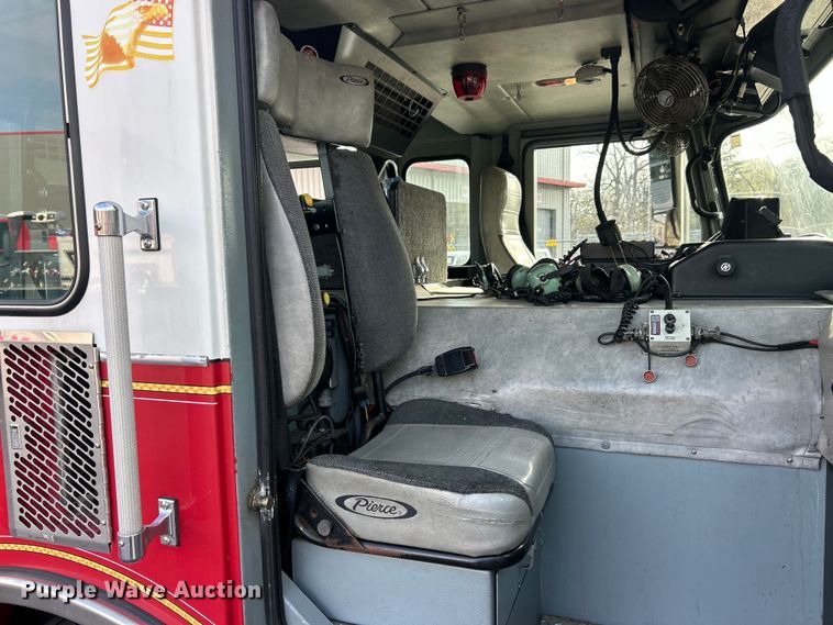 image for item FC5311 2002 Pierce Manufacturing aerial platform fire truck