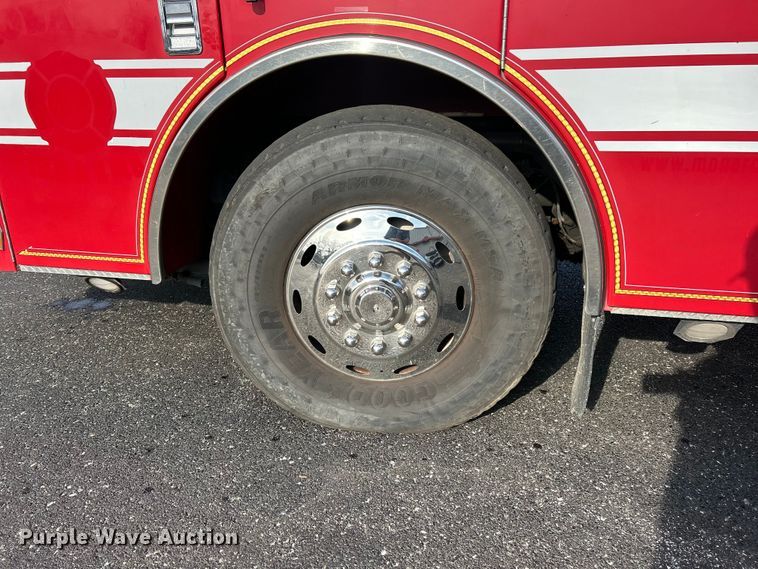 image for item FC5311 2002 Pierce Manufacturing aerial platform fire truck