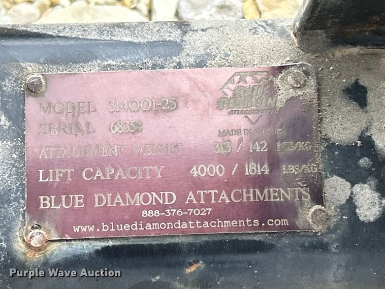 image for item FC5326 (2) skid steer forks