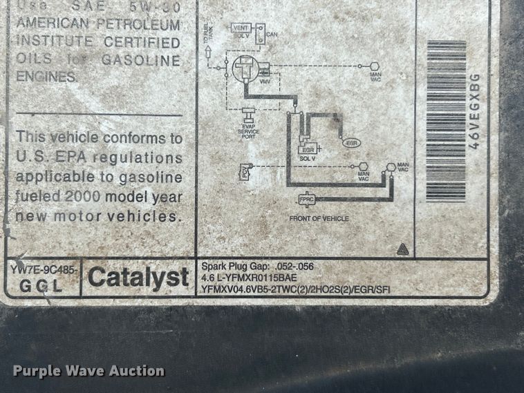 image for item FC5341 2000 Mercury Grand Marquis GS 