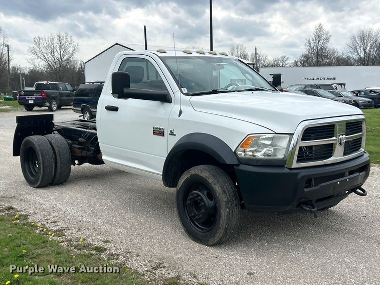 image for item FC5343 2012 Dodge Ram 4500HD truck cab and chassis