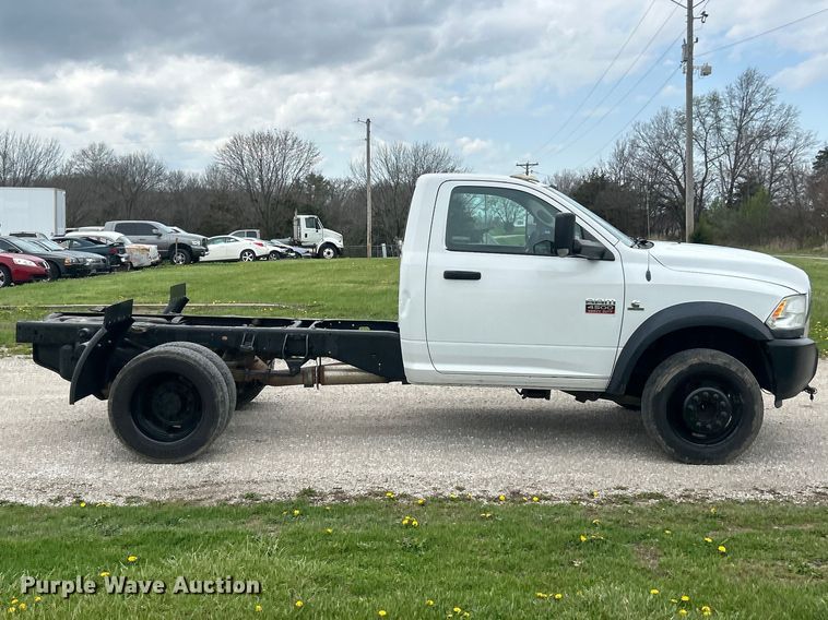 image for item FC5343 2012 Dodge Ram 4500HD truck cab and chassis