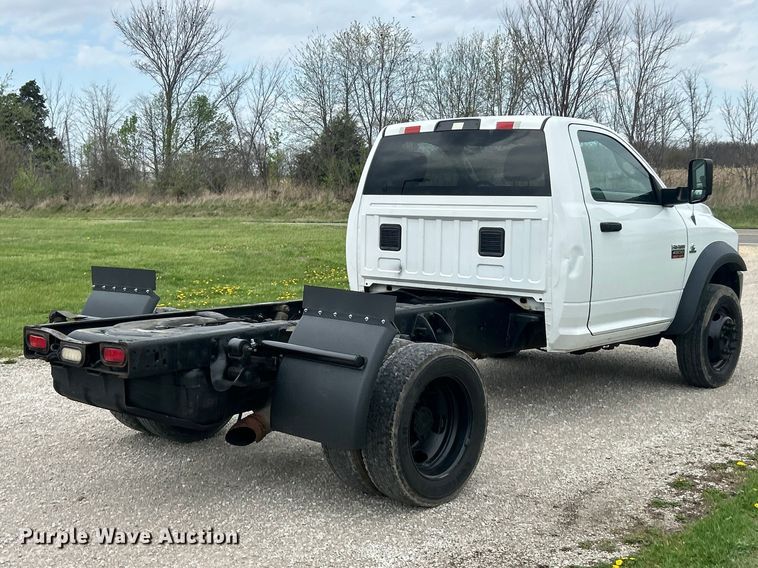 image for item FC5343 2012 Dodge Ram 4500HD truck cab and chassis