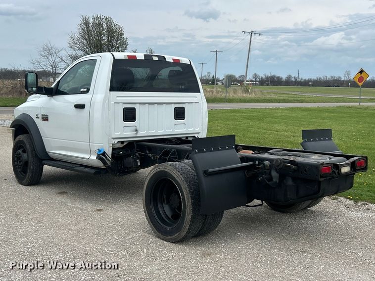 image for item FC5343 2012 Dodge Ram 4500HD truck cab and chassis