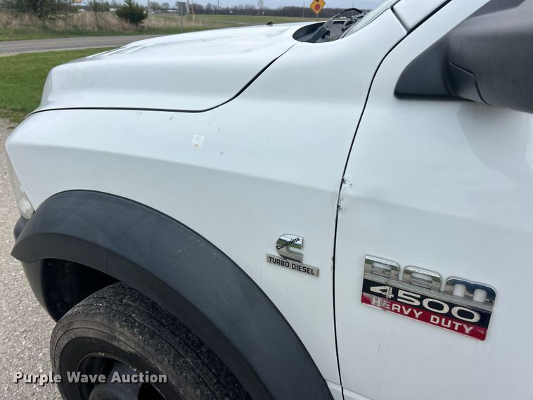 image for item FC5343 2012 Dodge Ram 4500HD truck cab and chassis