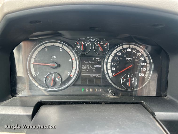 image for item FC5343 2012 Dodge Ram 4500HD truck cab and chassis