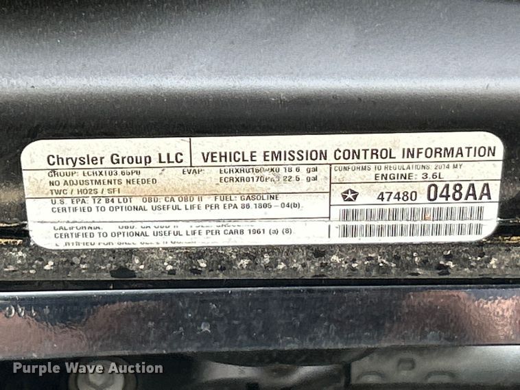 image for item FC5348 2014 Jeep Wrangler SUV