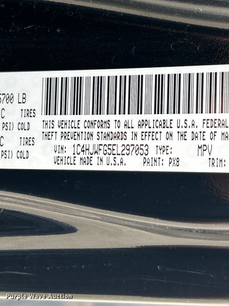 image for item FC5348 2014 Jeep Wrangler SUV