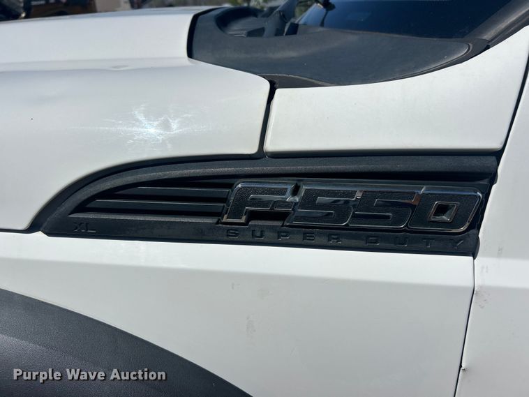 image for item FC5361 2015 Ford F550 XL Super Duty flatbed truck