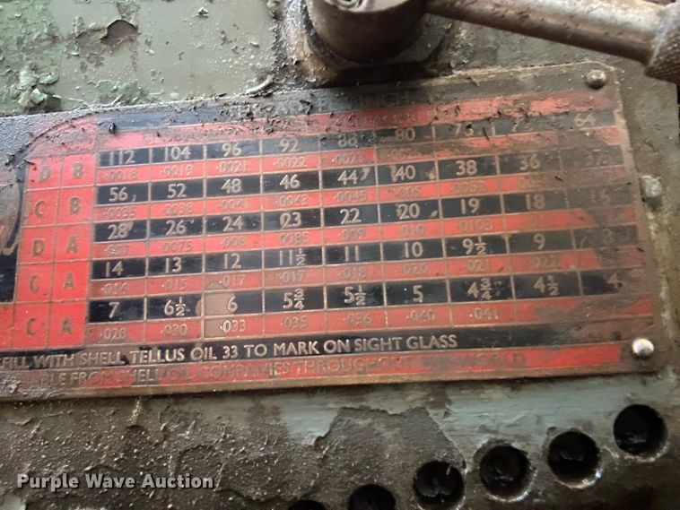 image for item FC5362 Colchester lathe