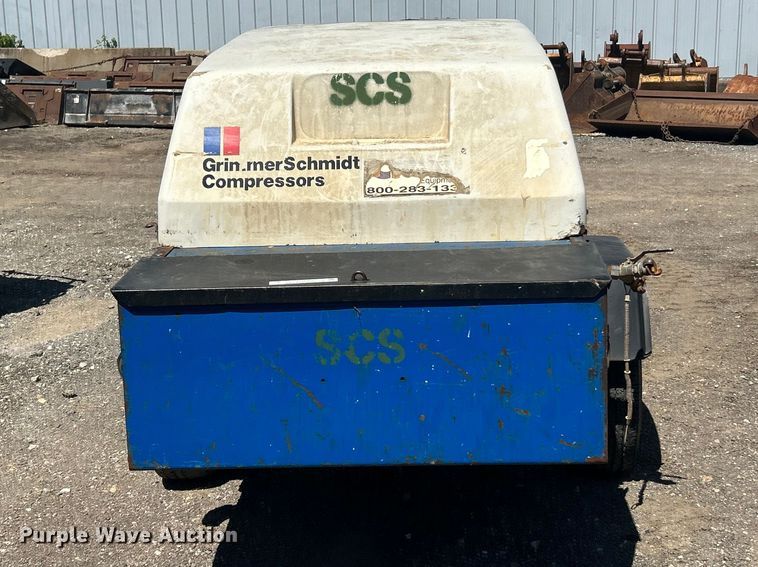 image for item FC5363 GrimmerSchmidt 185D air compressor