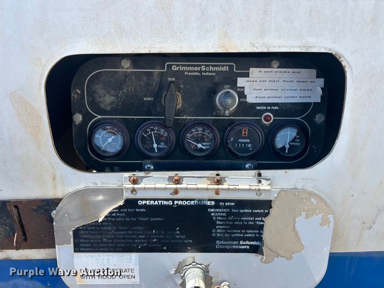 image for item FC5363 GrimmerSchmidt 185D air compressor