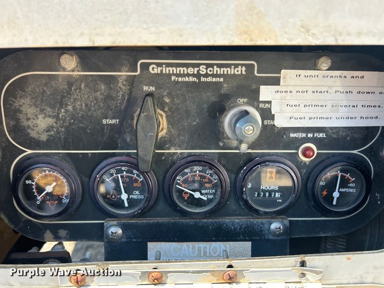 image for item FC5363 GrimmerSchmidt 185D air compressor