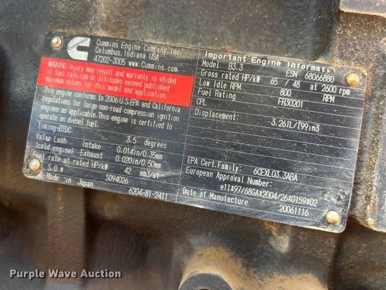 image for item FC5363 GrimmerSchmidt 185D air compressor