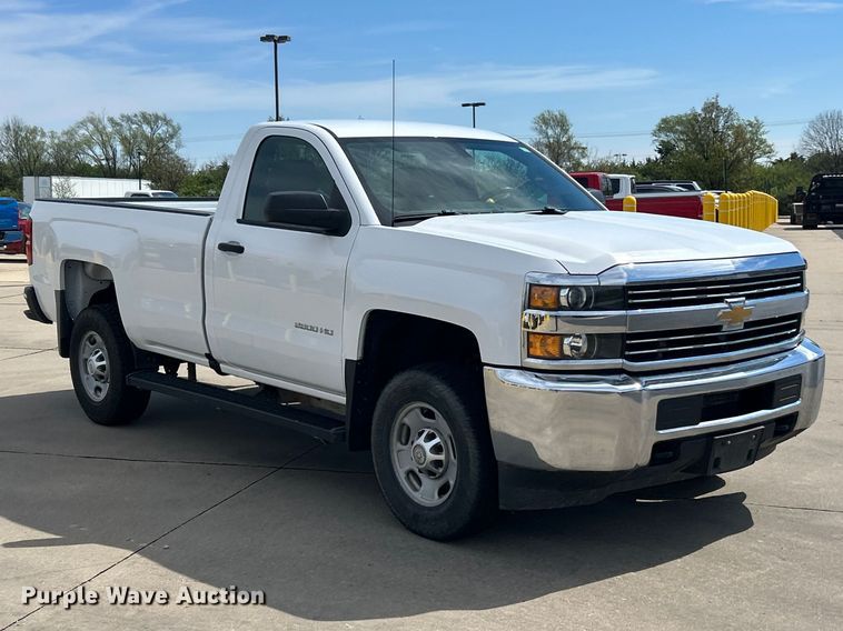 image for item FC5382 2018 Chevrolet Silverado 2500HD pickup truck