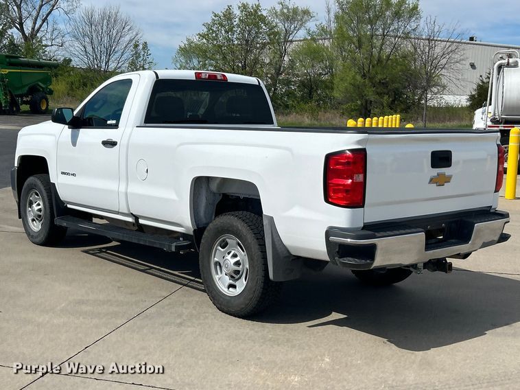 image for item FC5382 2018 Chevrolet Silverado 2500HD pickup truck