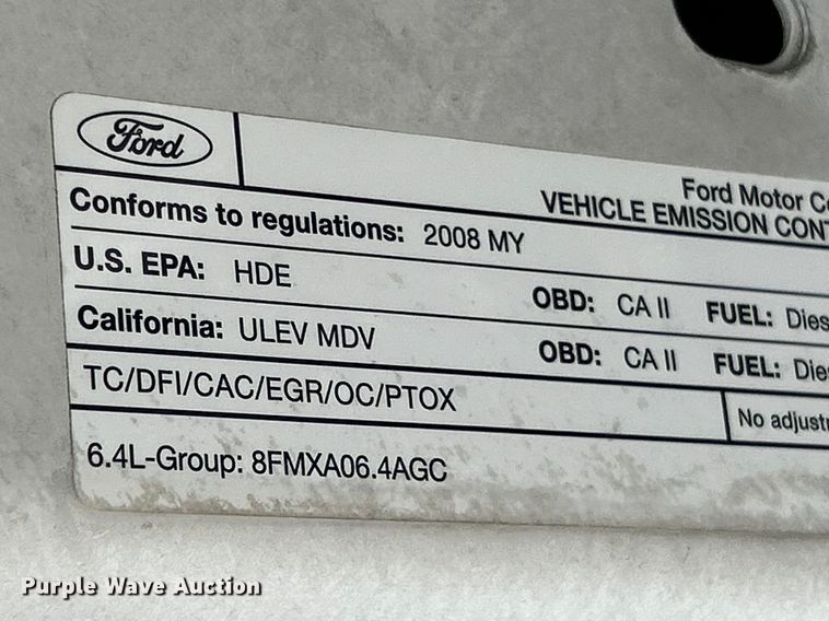 image for item FC5386 2008 Ford F350 Super Duty 