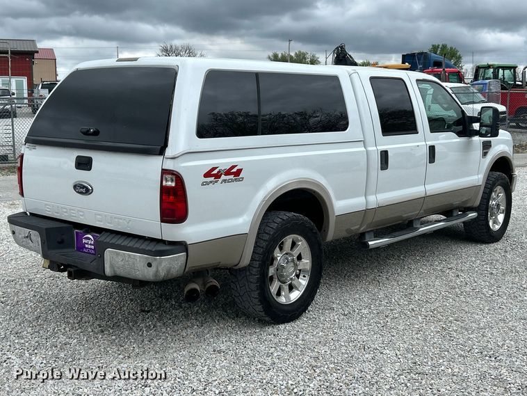 image for item FC5406 2008 Ford F250 Super Duty Crew Cab pickup truck