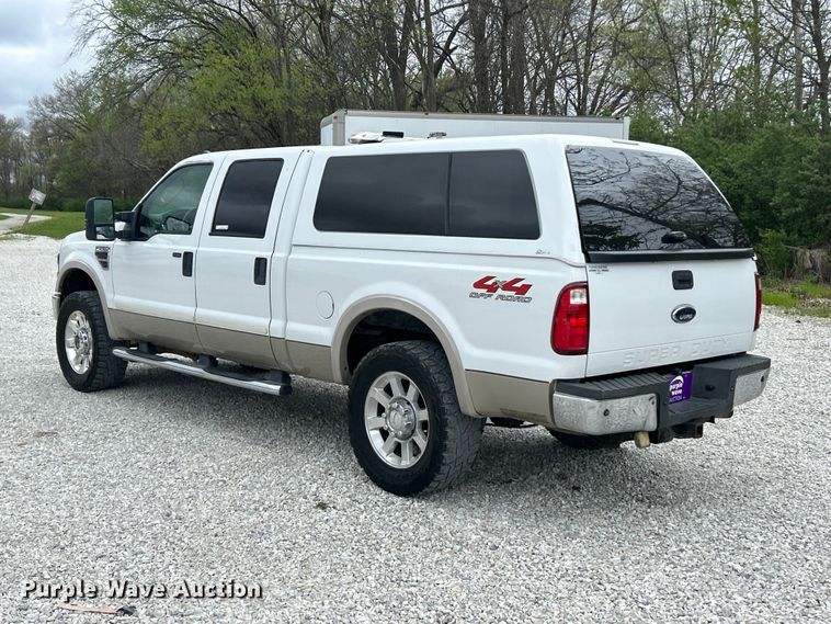 image for item FC5406 2008 Ford F250 Super Duty Crew Cab pickup truck