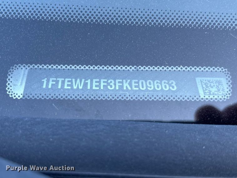 image for item FC5563 2015 Ford F150 Crew Cab pickup truck