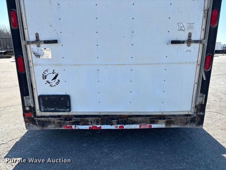 image for item FC5565 2005 Homesteader enclosed cargo trailer