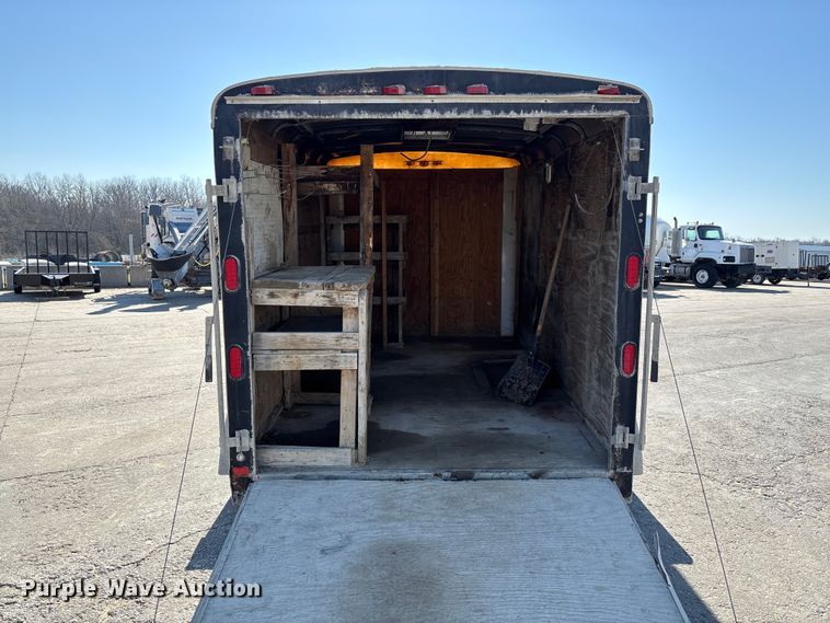 image for item FC5565 2005 Homesteader enclosed cargo trailer