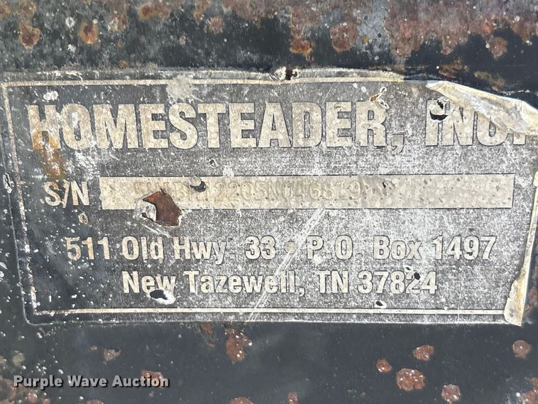 image for item FC5565 2005 Homesteader enclosed cargo trailer