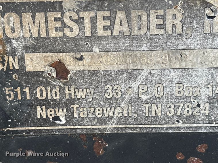 image for item FC5565 2005 Homesteader enclosed cargo trailer