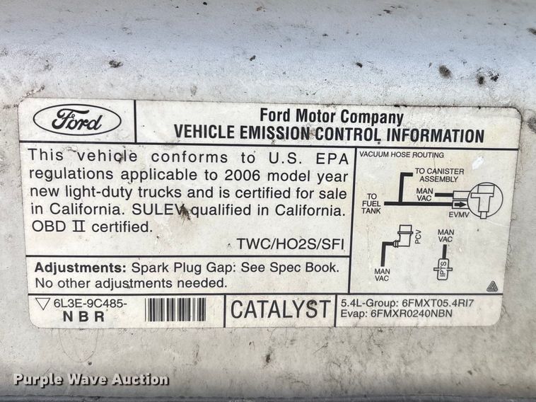 image for item FG0227 2006 Ford F150 Crew Cab pickup truck