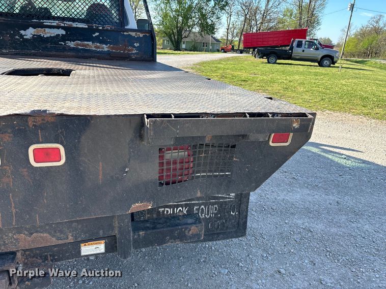 image for item FG0233 2009 Ford F350 flatbed pickup truck