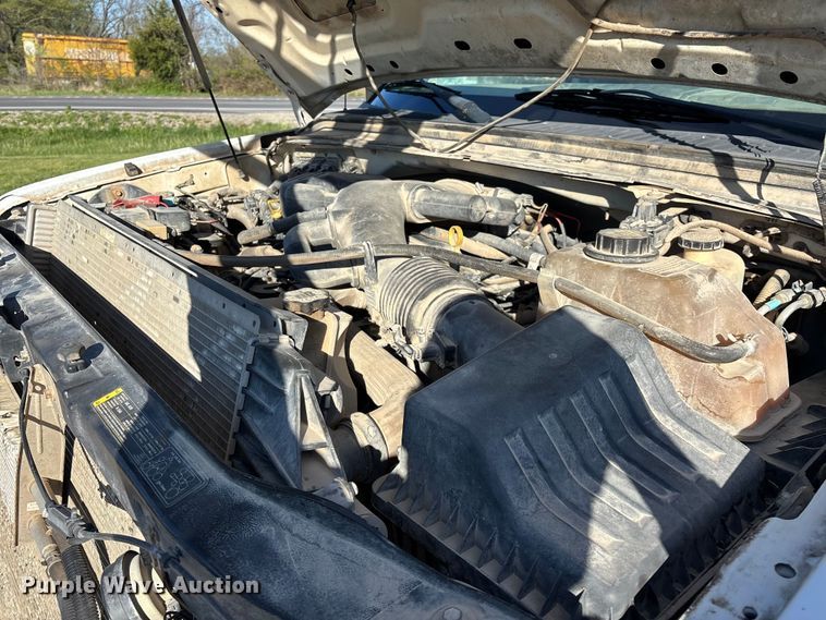 image for item FG0233 2009 Ford F350 flatbed pickup truck