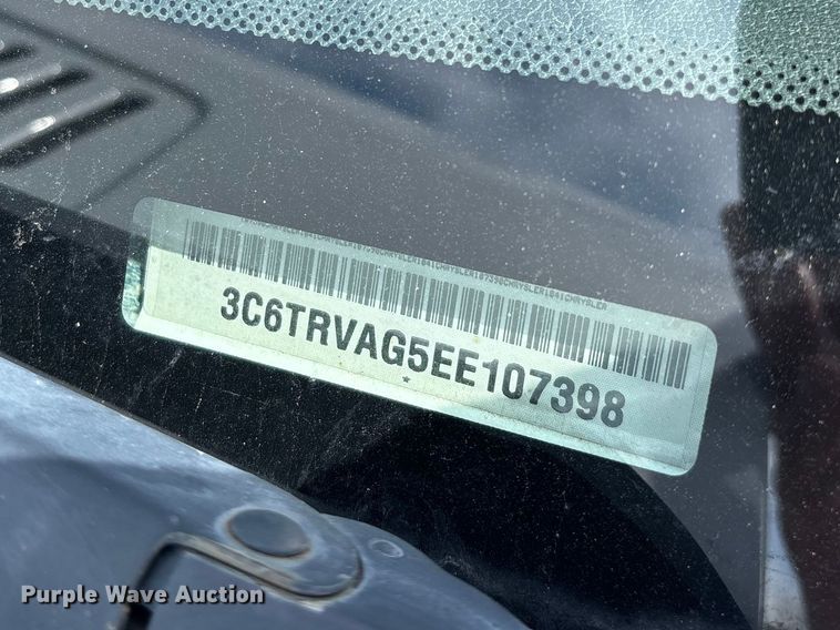 image for item FG0240 2014 RAM Promaster 1500 van