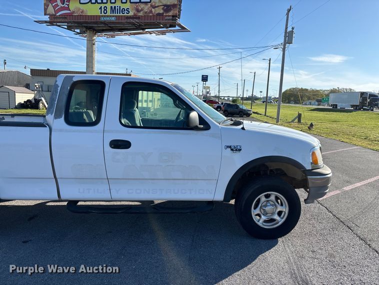 image for item FG0292 2001 Ford F150 Ext. Cab pickup truck