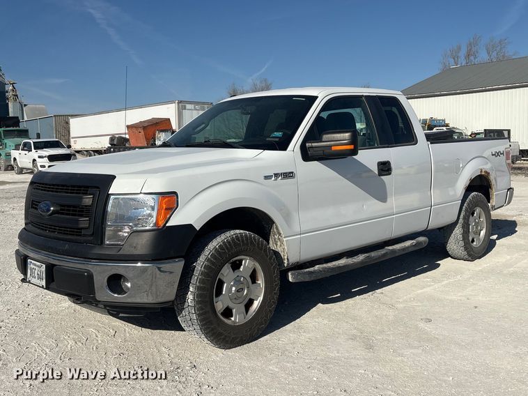 image for item FG2804 2014 Ford F150 Ext. Cab pickup truck