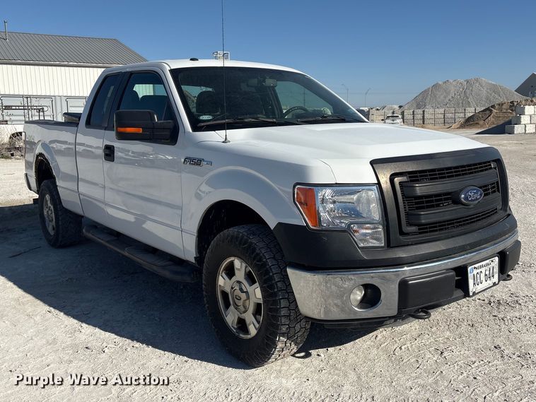 image for item FG2804 2014 Ford F150 Ext. Cab pickup truck